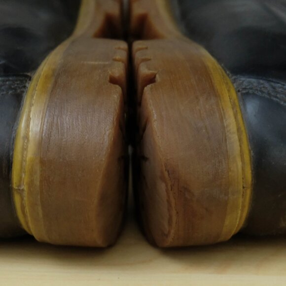 Timberland Boots Mens 8 M Blue Hiking Outdoor Classic Leather Retro - Picture 5 of 10